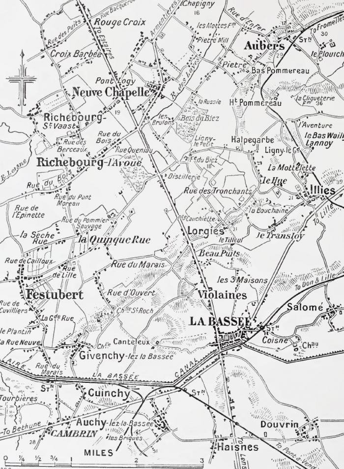 Neuve_Chapelle_to_La_Bassee,_1915
