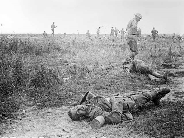 german soldier dead