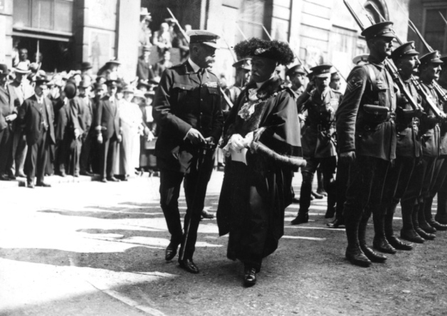 Lord Kitchener and the Lord Mayor of London