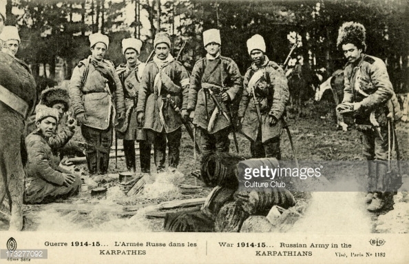 Russian Troops in the Carpathian Mountains, 1915..jpg