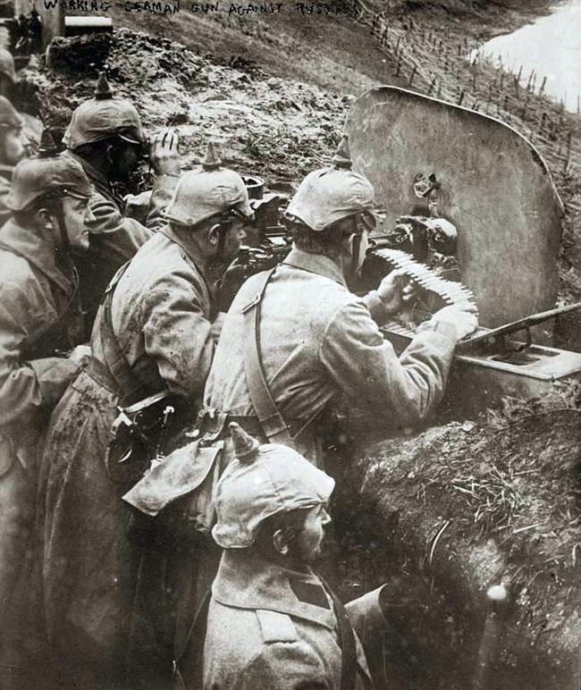 Trenches-German at Bolimov