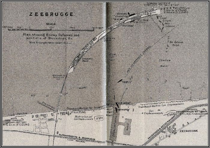 Zeebrugge map
