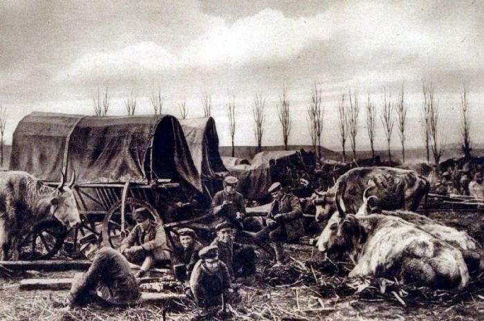 1916_-_Armata_germana_langa_Braila_decembrie_1916_din_revista_La_Grande_Guerre