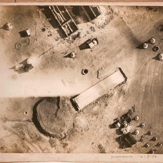 Turkish camp in Sinai desert 1916