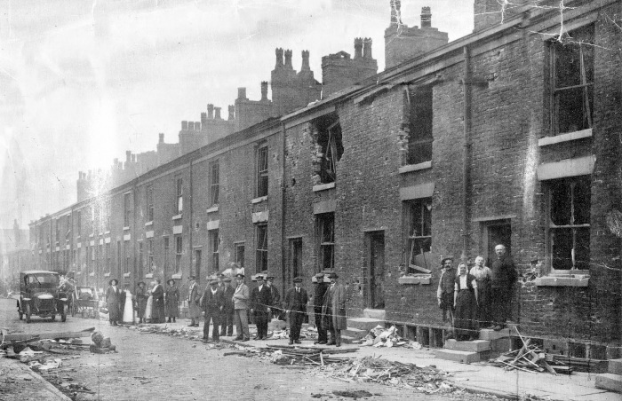 1.3.b The Germans bombed british town