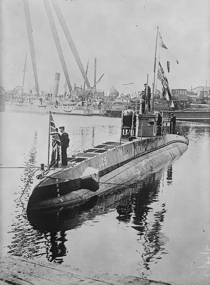 18.1.a german type UC submarine