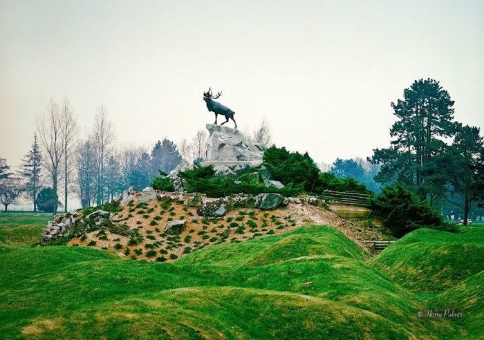 Caribou Memorial, Beaumont-Hamel, 1989