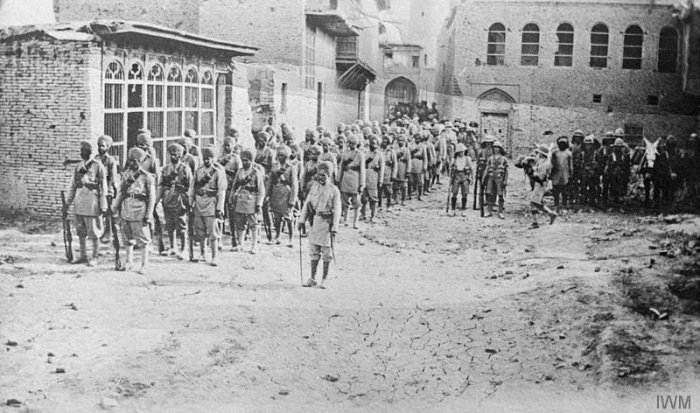 5.3.cc British troops recapture  Mesopotamia