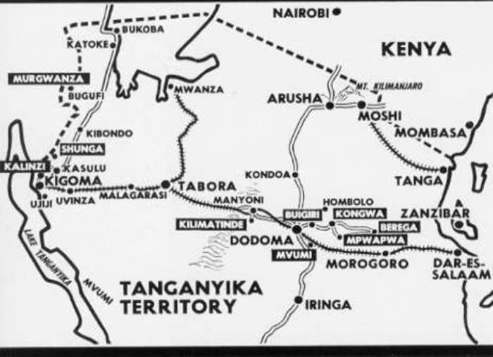 Kondoa Map