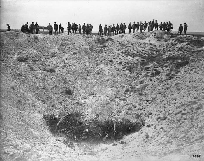 vimy ridge crater