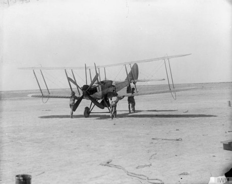 13.8d A BE2c aeroplane of No.30 Squadron RFC