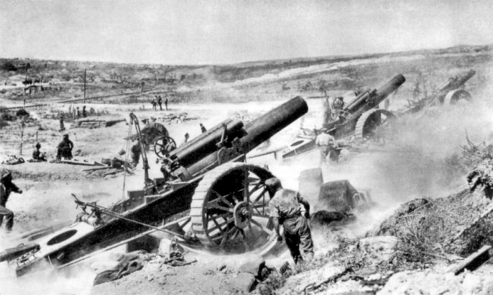 22aaa British_39th_Siege_Battery_RGA_Somme_1916