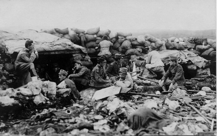 7.8bbb The Italians have been attacking along the Isonzo line