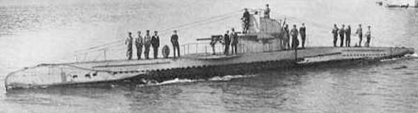 4.3. UB II type submarine
