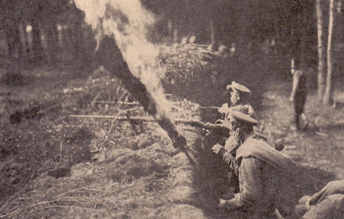 11.9cc russian soldier in carpathians
