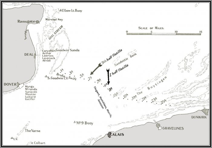 Dover raid map