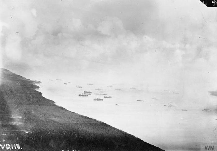 B2 Battle of Moon Sound 4 German fleet at Tagga Bay off Osel main landing Germnas Oct 1917