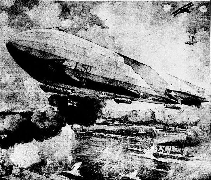 C4 German_Zeppelin_-_L_50_-_July_16_1916