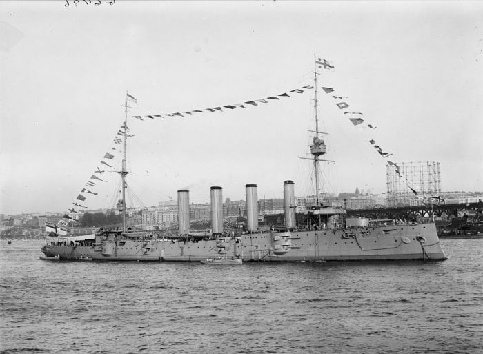 D1 HMS_Drake_1909