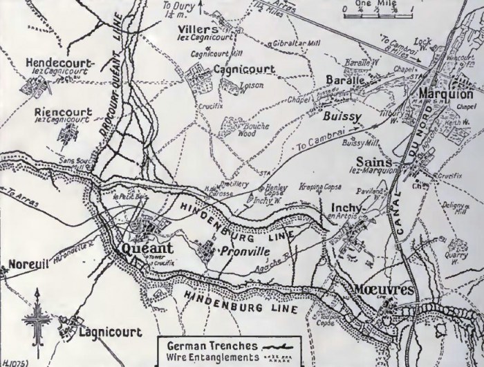 B1 Cambrai map