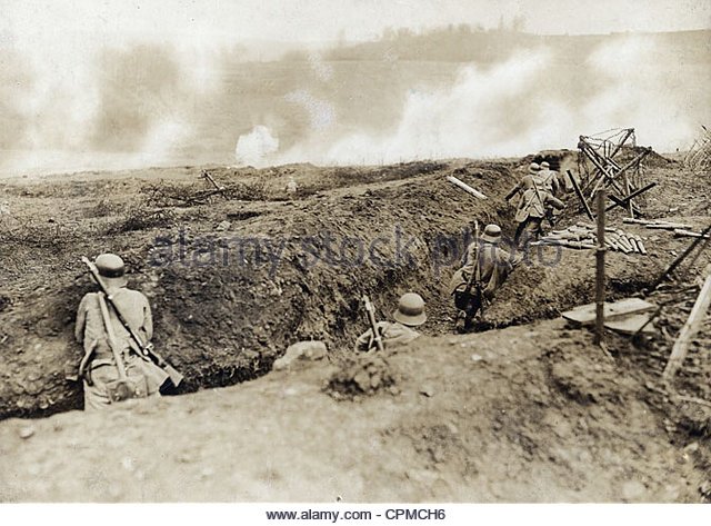 B1 German trenches Champagne Nov 1917