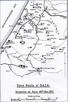 E1 Gaza map