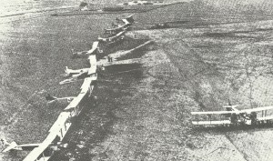 D2 Ghent aerodrome Gotha-bomber-vor-start