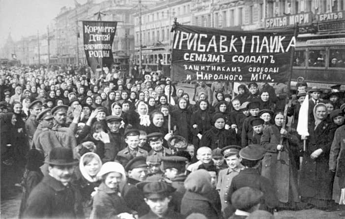 16.7.b demonstration in petersburg 1917