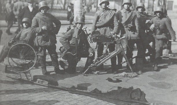 German soldiers after the fall of Helsinki