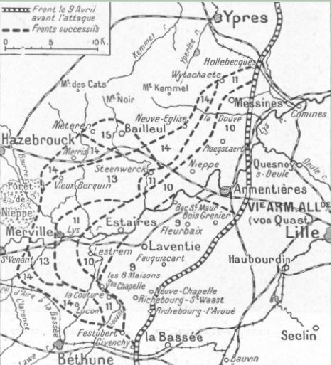 A1 Hebuterne map1918