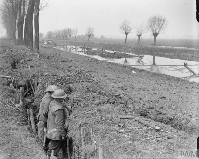 A2 Robecq trench