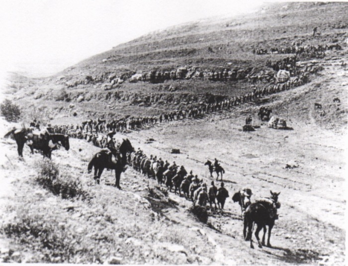 C1 Ottoman_prisoners_being_escorted_from_Es_Salt