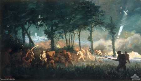 D2 Hangard wood painting