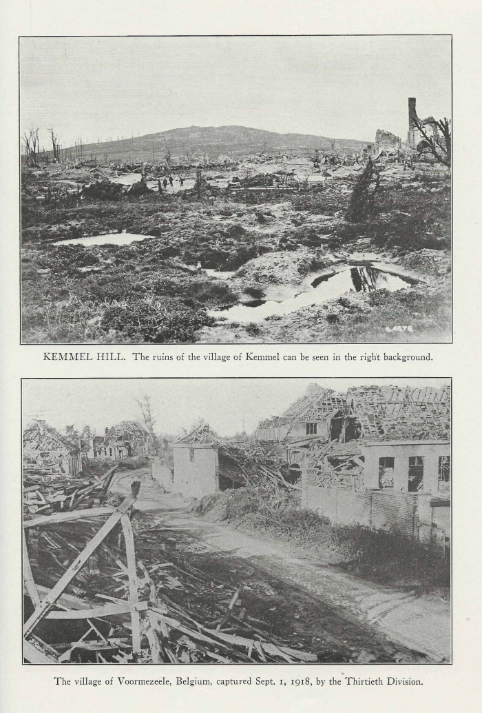 A1 Belgium-Ruins-VOORMEZEELE-AND-KEMMEL-HILL