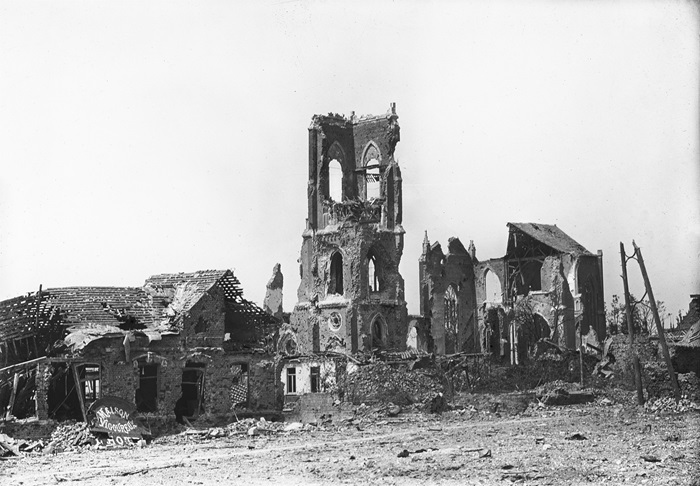 A1 Villers Brettoneux ruins