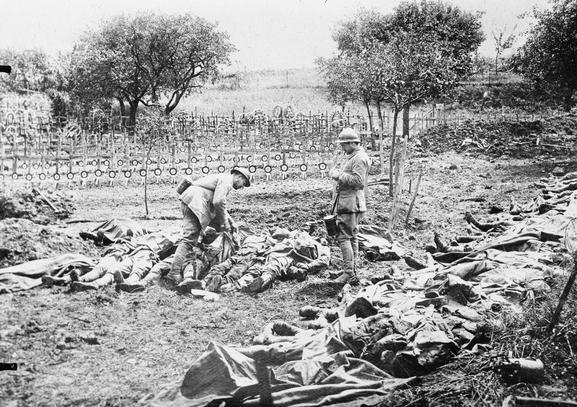 A2 French trenches Locre
