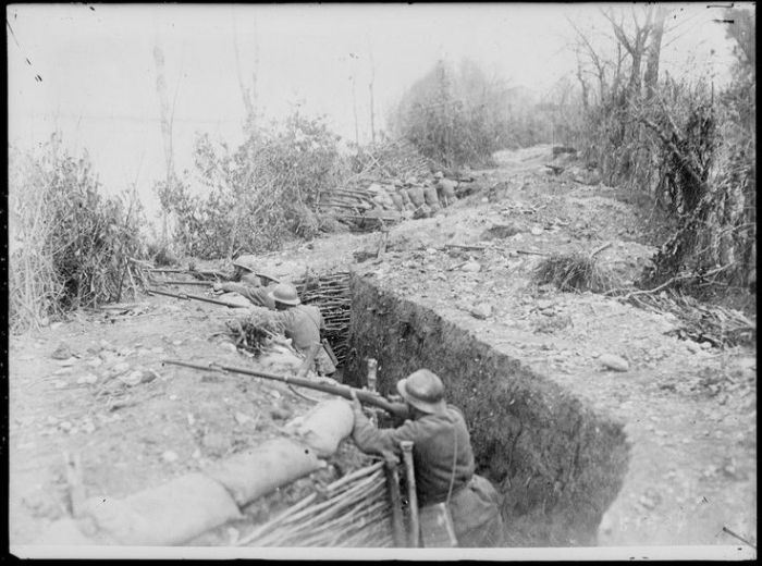 B1 italian front trench may 1918