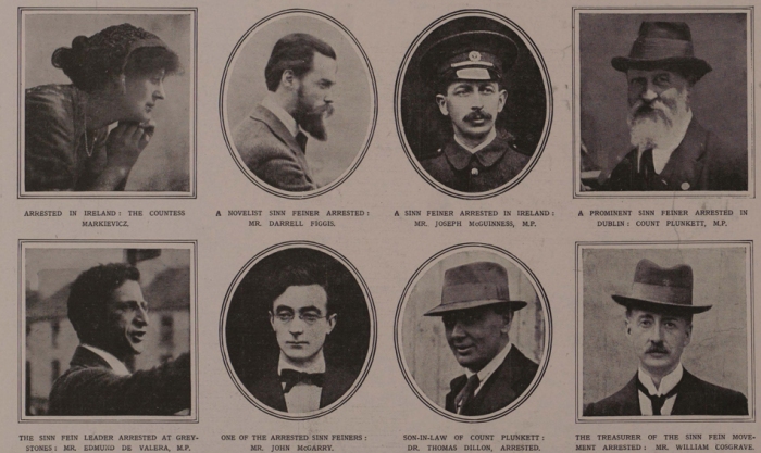 E1 Sinn Fein leaders May 1918