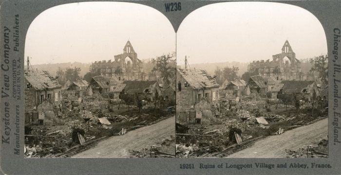 A3 Longpont ruins