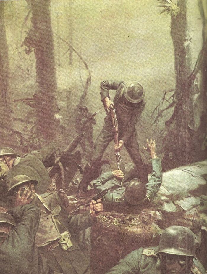 A5 Belleau wood painting 2