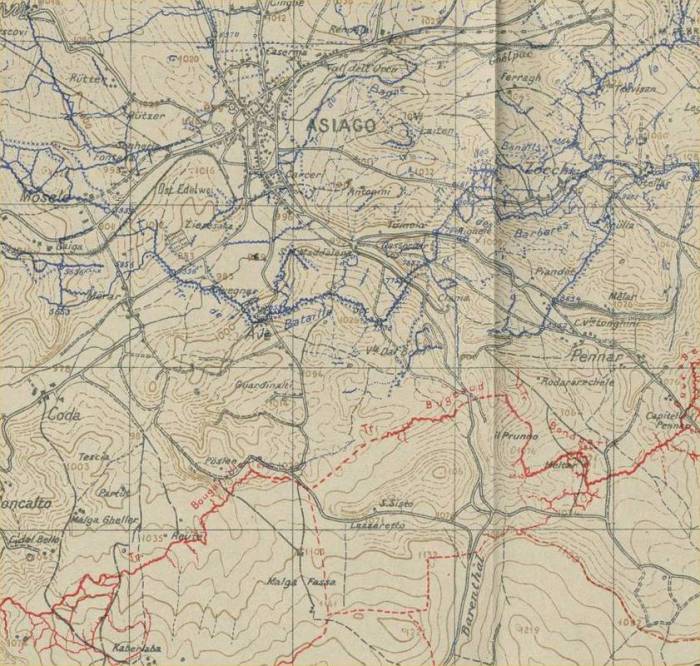 B2 Asiago map