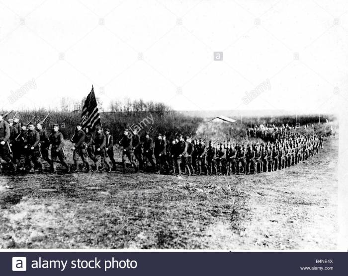 World War One US troops