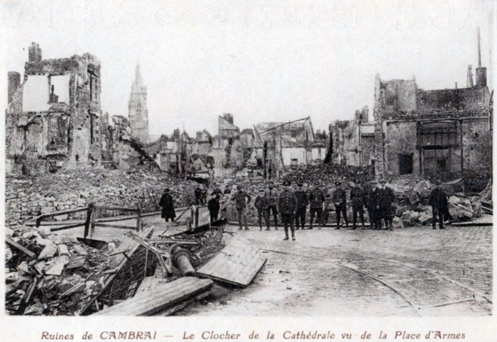 11.9a Cambrai destruction 1918